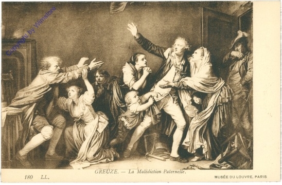 ak206862 Greuze: La Malediction Paternelle