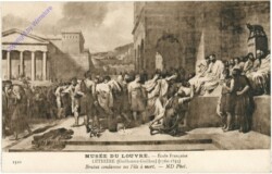 Lethiere: Brutus condamne ses Fils a mort