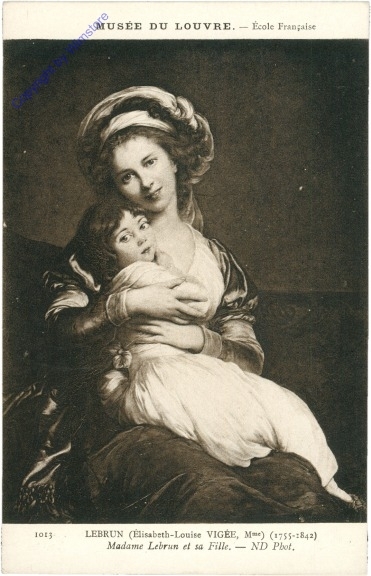 Lebrun, Elisabeth: Madame Lebrun et sa Fille