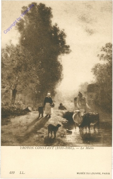Troyon, Constant: Le Matin