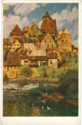 Thamm, Adolf: Schwäbisches Städtchen
