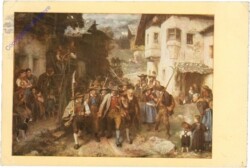 ak206948 Defregger, Franz v.: Das letzte Aufgebot