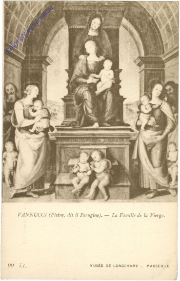 Vannucci: La Famille de la Vierge