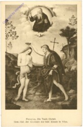 ak206952 Perugino: Die Taufe Christi