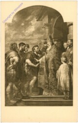 P.P. Rubens, Bishop Ambrosius refuses the Emperor Theodosius entrance to the Church