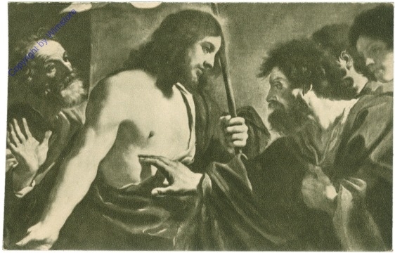 ak206993 Guercino: Die Ungläubigkeit des hlg. Thomas