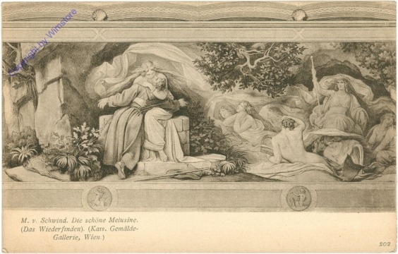 ak207013 Schwind, M.v.: Die schöne Melusine