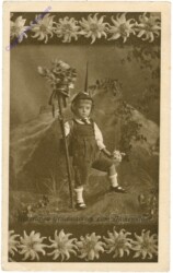 Bub in Volkstracht, Namenstag