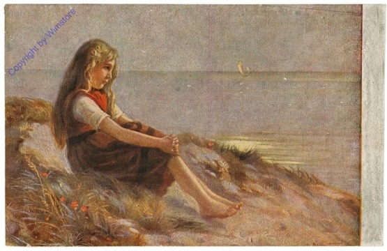 Mädchen am Strand