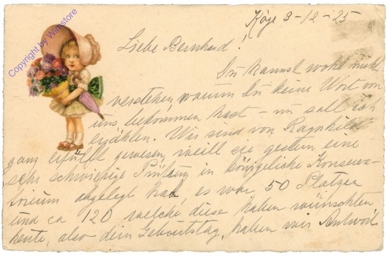 Mädchen mit Blumen