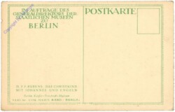 P.P. Rubens, Das Christkind mit Johannes und Engeln