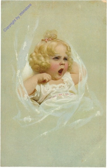 Müdes Mädchen