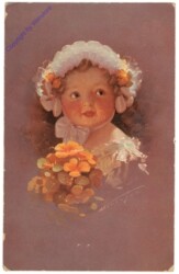 Mädchen mit Blumen