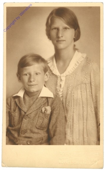 Mutter und Sohn