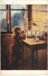 Kinder mit Vogerl