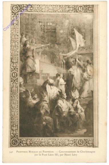 Murales: Couronnement de Charlemagne