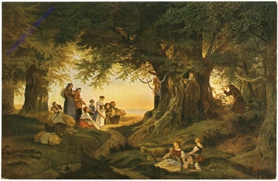 Richter, Ludwig: Abendandacht