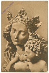 Kopf der schönen Maria um 1500