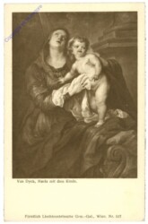 ak207496 Van Dyck, A.: Maria mit dem Kinde