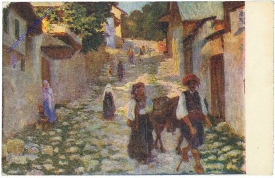 Komers, H. Dom.: Motiv aus Bosnien