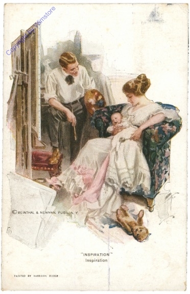 Fisher, Harrison: Inspriation