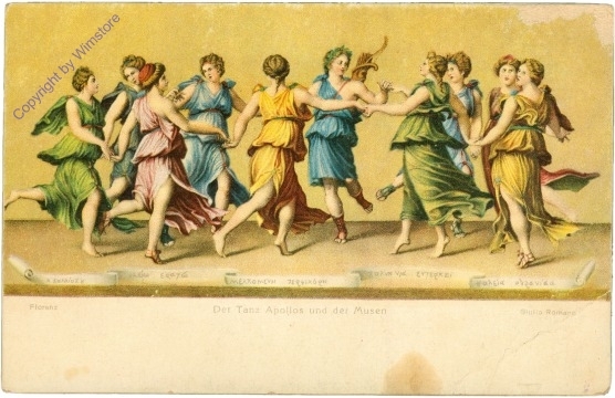 ak207690 Romano, Giulio: Der Tanz Apollos und der Musen