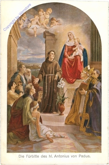 Told, H.: Die Fürbitte des hl. Antonius von Padua
