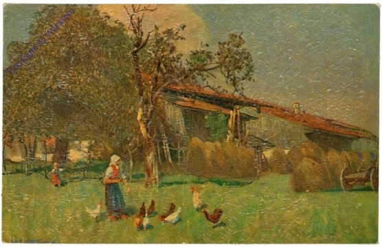 ak207754 Hartmann, Karl: Ländliches Idyll