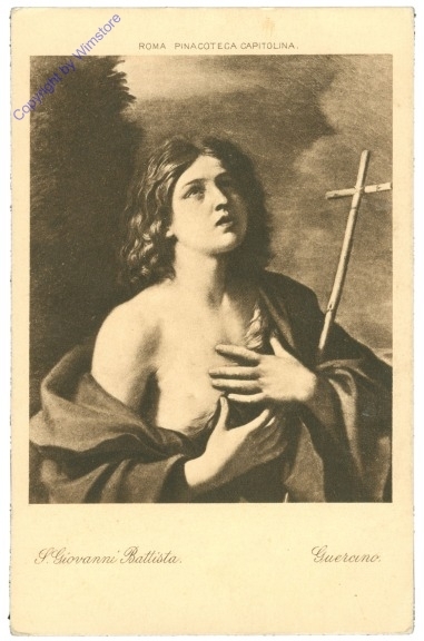ak207762 Guercino: S. Giovanni Battista