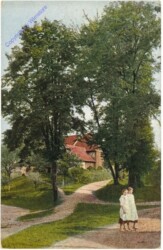 Zwei Mädchen sind unterwegs