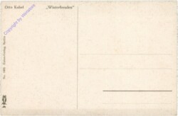 ak208107a Kubel, Otto: Winterfreuden