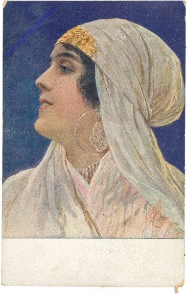 ak208114 Muttich, C.V.: Arabische Schönheit