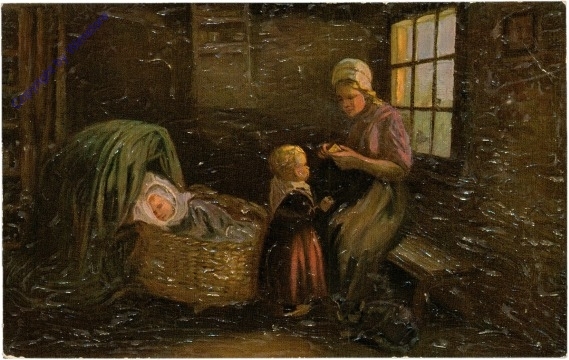 ak208189 Neuhuys, A.: Mutterglück