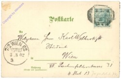 Ehepaar auf dem Weg