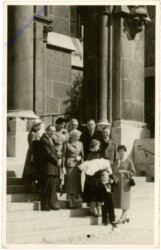 Gruppenfoto, Taufe