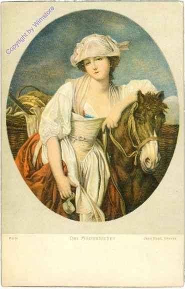 ak208639 Greuze, J.-B.: Das Milchmädchen