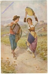 ak208655 Costumi romani