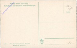 Volkstracht der Sachsen in Siebenbürgen