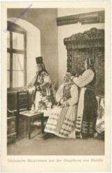 Sächsische Bäuerinnen aus der Umgebung von Bistritz