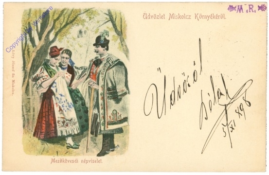 ak208676 Mezökövesdi nepviselet