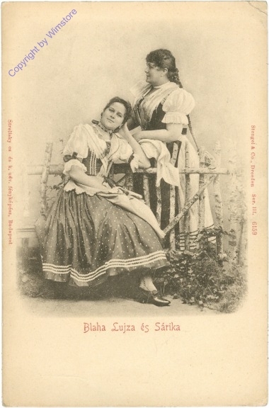 Blaha Lujza es Sarika