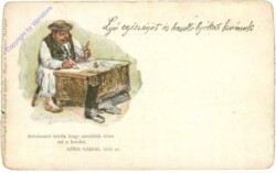 Er schreibt einen Brief