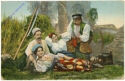 Ukrainische Typen und Landschaften