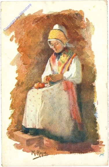 ak208734 Mädchen in Tracht