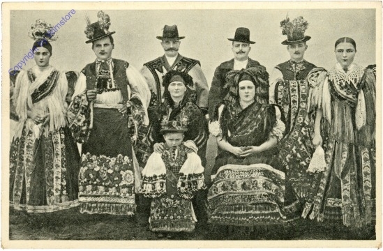 ak208744 Mezökövesder Volkstracht