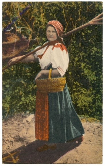 ak208748 Magyarisches Mädchen aus Kalotaszeg