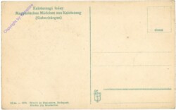 ak208748a Magyarisches Mädchen aus Kalotaszeg