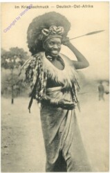 ak208801 Im Kriegsschmuck - Deutsch-Ost-Afrika