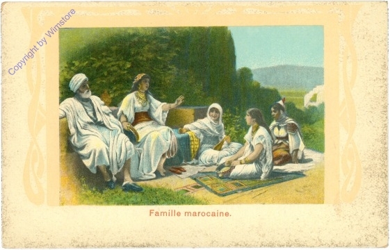 ak208822 Famille marocaine