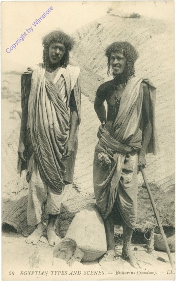 ak208848 Egyptian types - Bisharins